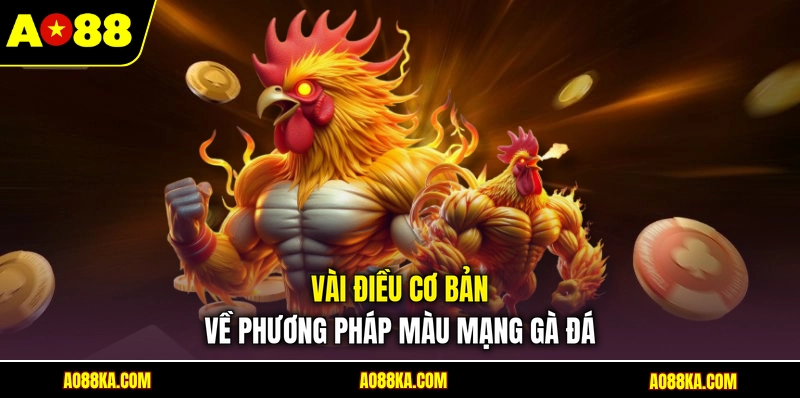 Vài điều cơ bản về phương pháp màu mạng gà đá